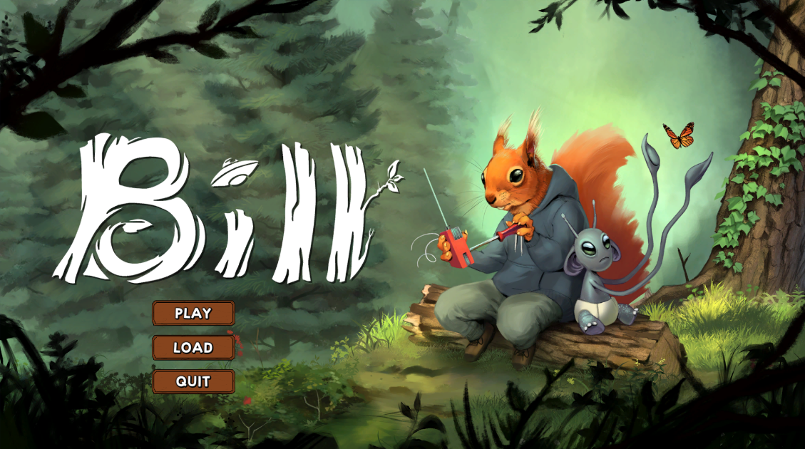 A picture of the game's Main Menu