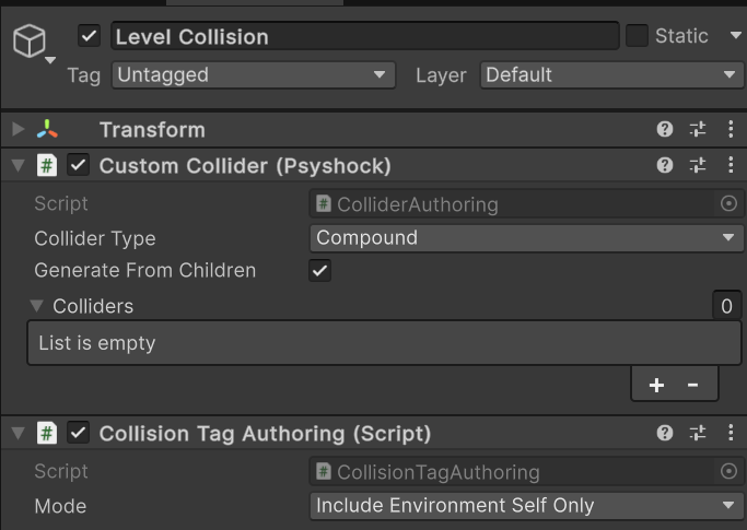 Level Collision